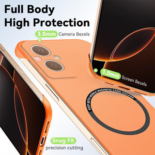 Từ Tính Mới Mỏng Cho OnePlus Nord N20 5G GN2200 CPH2459 Ốp Điện Thoại Không Khung Matte Chống Trầy Xước Vỏ PC Cứng Chống Sốc