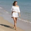 GODD Nữ Dolman Tay Ngắn Crop Vai Bất Đối Xứng Rời Phù Hợp Với Áo Thun