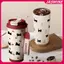 JASMINE Floral Kitten Design 550ml Cốc cách nhiệt chân không hai giọt, Bình nước di động 316 dung tích lớn JASMINE