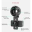 Giá đỡ điện thoại gắn kính thiên văn đa năng Đường kính 25-45mm，Dễ dàng lắp đặt, tháo lắp nhanh