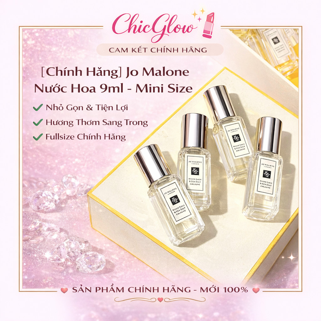 [Chính Hãng] Jo Malone Wood Sage & Sea Salt – Cologne Fullsize 9/30/100ml, Hương Biển Tươi Mát