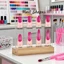 Bảng trưng bày hình móng tay FAVORITEGOODS, Bảng trưng bày tác phẩm nghệ thuật làm móng tròn Acrylic, Hình vuông chuyên nghiệp 6 hình dạng Màn hình máy tính để bàn Bảng trưng bày móng tay giả Trang trí Salon