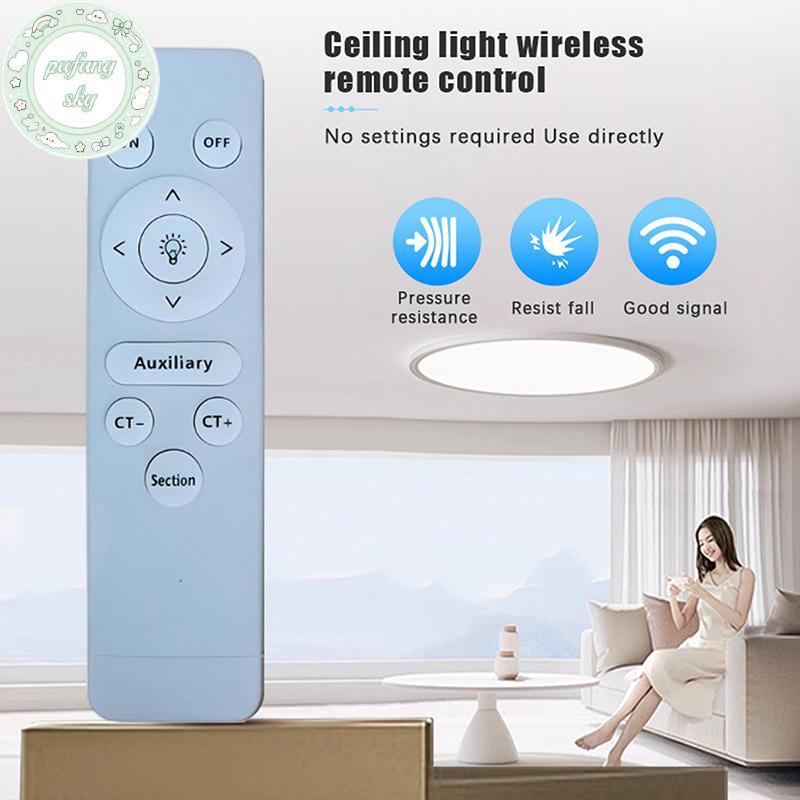 PUSKY Hồng Ngoại Điều Khiển Từ Xa Vô Cấp Điều Khiển Quạt LED Đèn Trần Phòng Khách Cho Ánh Sáng Trần Đèn Pha Điều Khiển Từ Xa VN