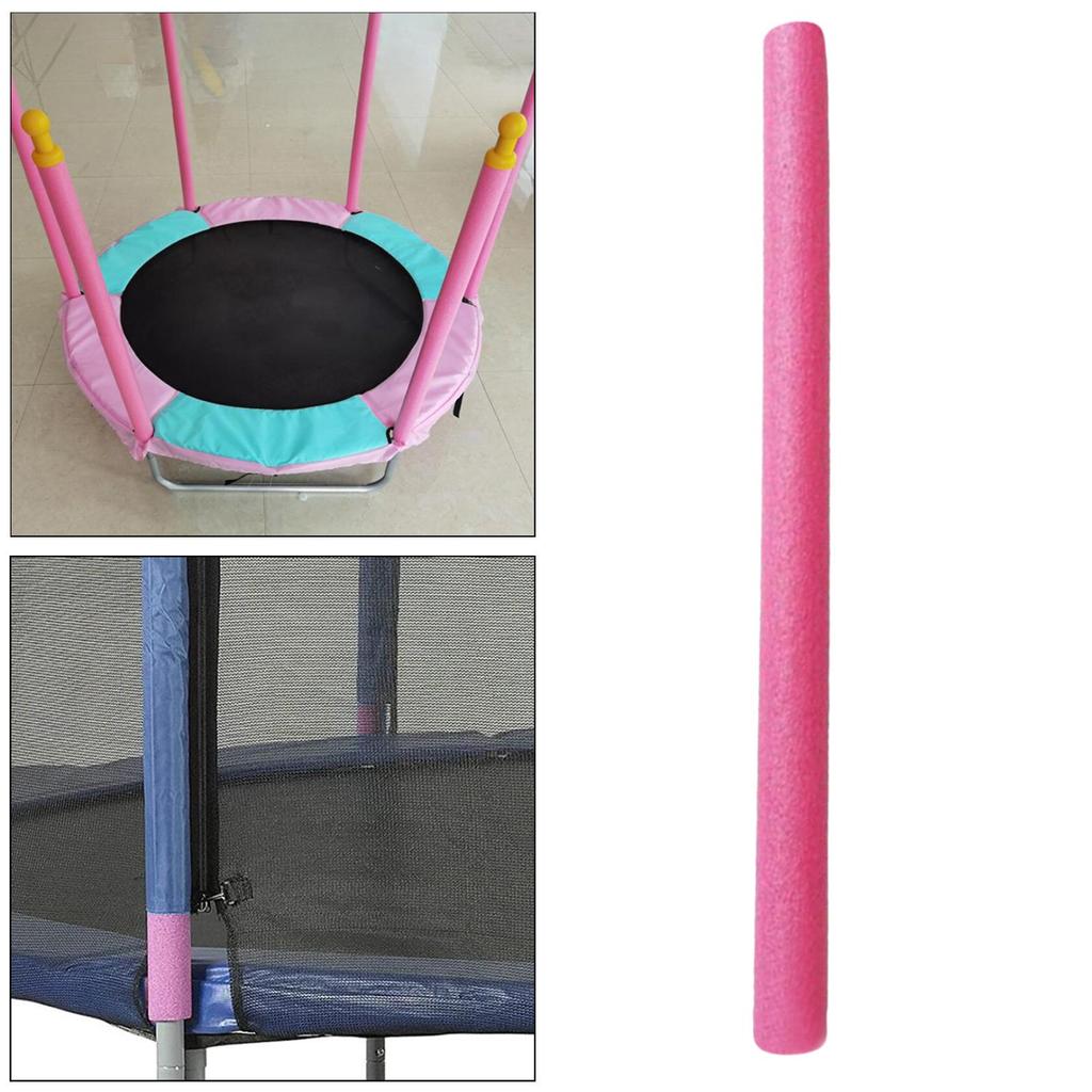 Trampoline cho trẻ em với tay bảo vệ, miếng lót hàng rào và bao da bọt biển - Sử dụng trong nhà và ngoài trời