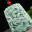 Dây chuyền ngọc đậu rồng xanh dành cho nam - Thiết kế theo cung hoàng đạo