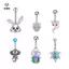 Nhẫn trang sức hình trái tim với đá pha lê zircon, phù hợp làm phụ kiện thời trang cho nữ