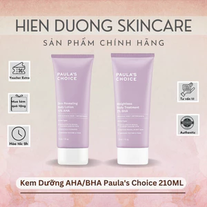 Dưỡng thể AHA & BHA Paula's Choice 210ml | Body lotion, dưỡng ẩm, sáng mịn, sạch mụn