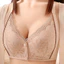 2026 ren mới plus size khóa trước cốc cố định không có vòng thép đồ lót dành cho nữ, tập hợp gợi cảm, chống chảy xệ, dây đeo vai có thể điều chỉnh, áo ngực thoải mái