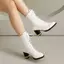 VNTMLH34-43 Kích Thước Lớn Thời Trang Dày Gót Chân Tròn Ren Trước Ống Ngắn Giày Bốt Thời Trang Đi Lại Hàng Ngày Chuyên Nghiệp Phù Hợp Với Hiệu Suất