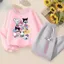 Bộ áo Hoodie và quần Kuromi dành cho trẻ em Trang phục hai mảnh dài tay thường ngày