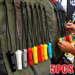 Dây kéo đa năng có còi báo động - Nhiều màu cho áo khoác và balô - Phù hợp cho hoạt động ngoài trời và sinh tồn khẩn cấp