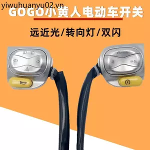 GOGO Minions Xe Điện Công Tắc Lắp Ráp Ruique Phụ Kiện Vòng Rộng Dễ Thương Cao Tốc Độ Thấp Xa Gần Ánh Sáng Biến Tín Hiệu
