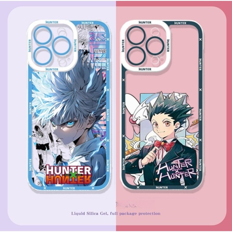 Anime Hunter X Hunter Gon Killua Dành Cho OPPO A54 4G A3S A5X A72 A52 A92 A58 Realme C71 C67 7 Pro C15 C30 C11 RENO 8 Pro 8T 5G Vỏ Silicon Mềm Trong Suốt