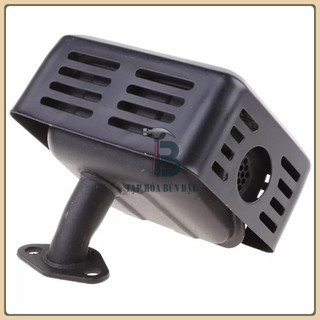 Bô xả giảm thanh cho máy 168F 170F GX160 GX200 340 390 động cơ 5.5Hp 6.5Hp 13Hp