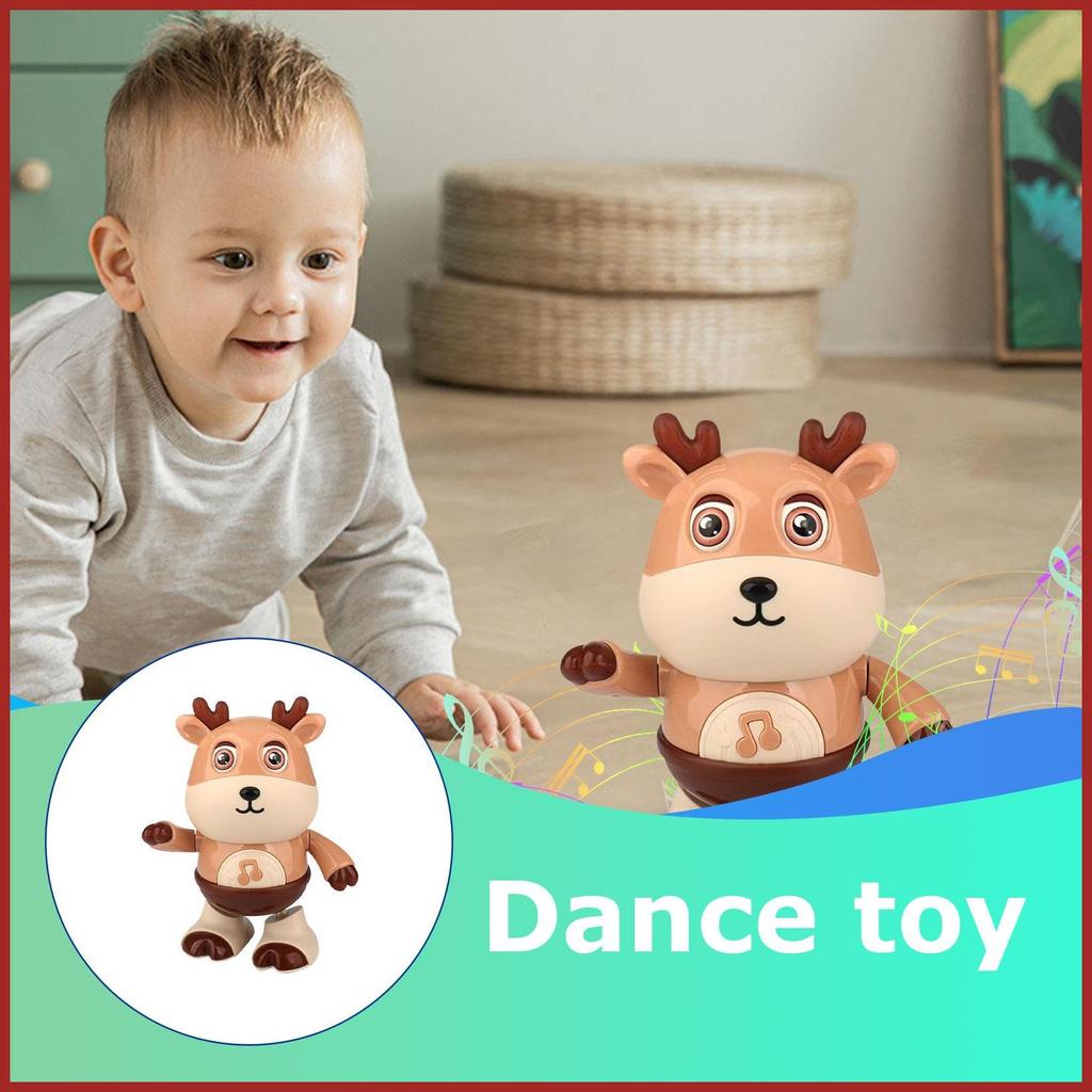 Sáng Lên Đồ Chơi Nhảy Múa Nhảy Múa Hươu Bò Tập Đi Đồ Chơi Sáng Lên Âm Nhạc Nhảy Múa Đồ Chơi Tương Tác Động Vật Đồ Chơi Cảm Giác koapavn