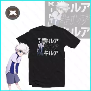 Áo phông cosplay Killua Zoldyck từ Hunter x Hunter, style unisex thời trang