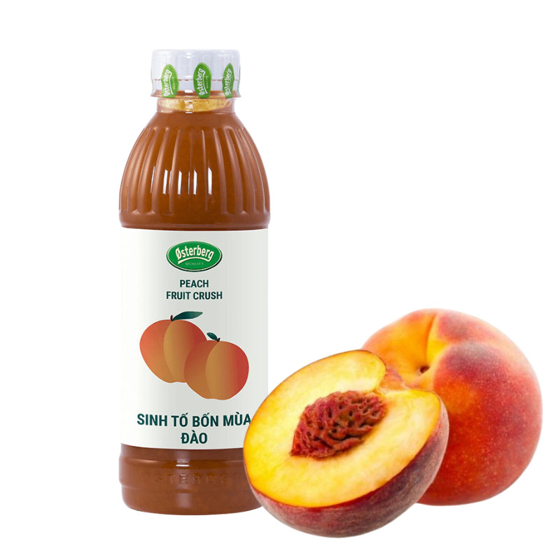 Sinh Tố Trái Cây Bốn Mùa Osterberg Đủ Hương Vị Chai 1L, Thơm Ngon Cho Ly Trà Trái Cây Chuẩn Vị
