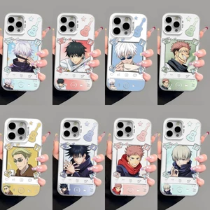 Ốp Lưng Cho OPPO Reno 14 13F 12F 11F 11 12 13 Pro 5G 7Z 8Z Ốp Lưng Jujutsu Kaisen Gojo Satoru Megumi Ryomen Sukuna Okkotsu Yuta Anime Chống Sốc Laser IMD Thiết Kế Mới