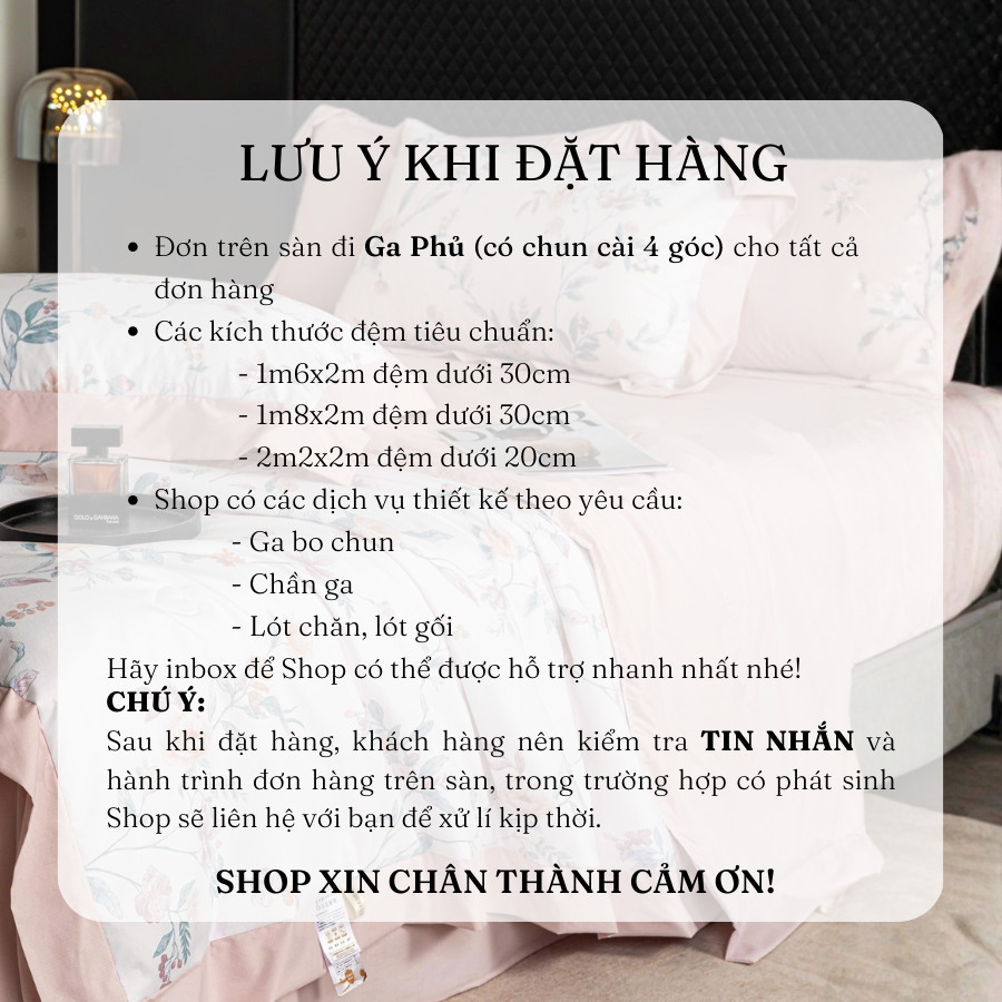(ST887) Set chăn ga 4 món memmimbedding luxury chất liệu Bamboo Modal thế hệ mới thoáng mát thiết kế bắt mắt