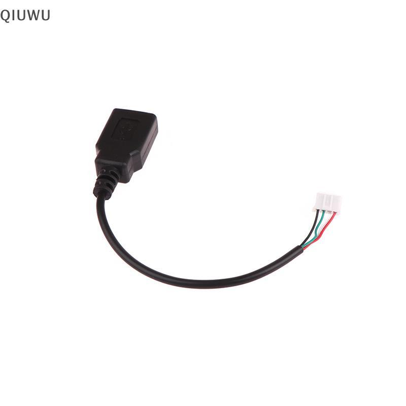 QIUWU 1 Cáp USB Sang 4P 4P MX1.25 Dữ Liệu Đầu Cuối Nữ Sang USB 2.0 Cáp Nữ / Nam Cáp Dữ Liệu USB Sang 4 Pin.