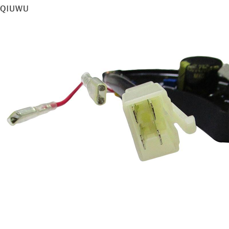 QIUWU 5-8KW Máy phát điện lưỡi liềm một pha AVR Bộ điều chỉnh điện áp tự động Bộ phận máy phát điện chỉnh lưu.