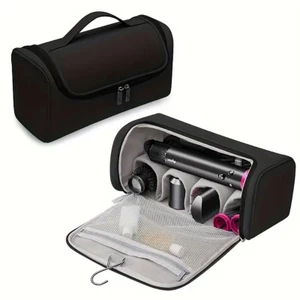Yoo Beauty Tool Storage Cho Máy Sấy Thổi Và Uốn Sắt Thực Tế Polyester Túi Bảo Quản Di Động Có Móc Treo