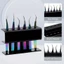 FAVORITEGOODS Nhíp Đế trưng bày, Hộp trưng bày Nhíp nối mi Giá đỡ, Hộp lưu trữ di động Acrylic 6 lỗ Giá đỡ lưu trữ