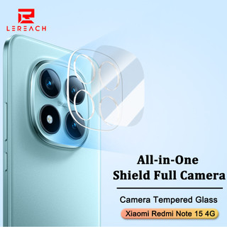 Lereach 3D Full Camera Kính Cho Xiaomi Redmi Note 15 4G 5G Note 15 Pro 4G 5G Note 15 Pro Plus Bảo Vệ Camera Phim Kính Cường Lực Chống Trầy Xước