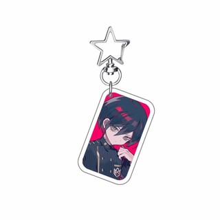 Anime Game Danganronpa Acrylic keychains keyring Stand Model Yasuhiro Taeko Kirigiri Kyouko Monokuma Pendant Fans