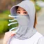 Mũ che nắng Ice Silk DAYBRAKE, Mũ che nắng thoáng khí chống tia cực tím, Bảo vệ mặt cổ vành rộng ngoài trời Mũ chống nắng khô nhanh cho nữ