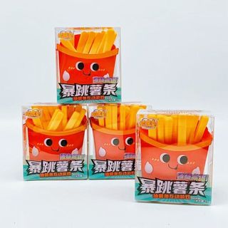 Lừa Pháp Khoai Tây Chiên Đồ Chơi Trẻ Em Bay Khoai Tây Chiên Giả Trò Chơi Sáng Tạo Tương Tác Xổ Số Máy Tính Để Bàn Đám Cưới Quà Tặng Đạo Cụ