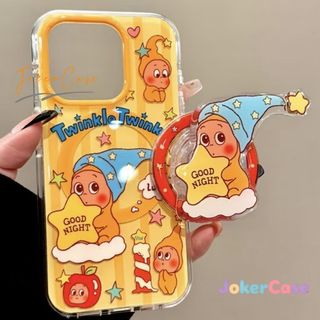 Ốp Lưng IPhone 15 11 17 16 13 14 12 PRO Max 17AIR X XR XS MAX 7 8 Plus SE 2022 Bìa mềm từ tính Twinkle Matte hoạt hình