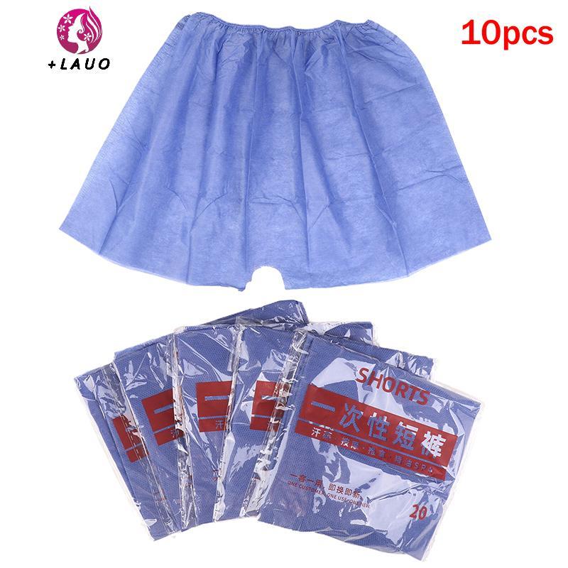 Springevenstar - Bộ 10 Quần Lót Dùng Một Lần cho Nam Giới, Phù hợp Du Lịch và Massage, Size Lớn, Thích hợp cho Salon Làm Đẹp