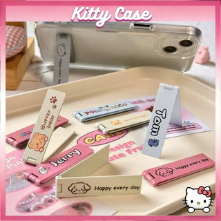 Kẹp kim loại màu bạc, cá tính, cao cấp, phong cách dán dễ thương, ẩn, mang theo, tất cả các vỏ điện thoại