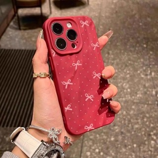 Dành Cho IPhone 17 16 15 14 13 12 11 Pro Max X XR XS MAX 7 8 PLUS Bowknot điện thoại trường hợp mềm trường hợp