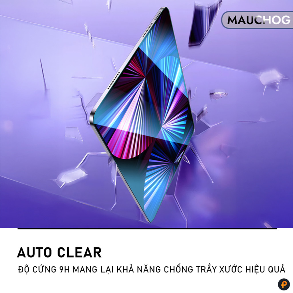 Kính Cường Lực Trong Suốt Có Khung Tự Dán Cho iPad Pro M4 M2 M1 Gen 11 10 9 8 7 Mini 7 6 Air 7 6 5 4