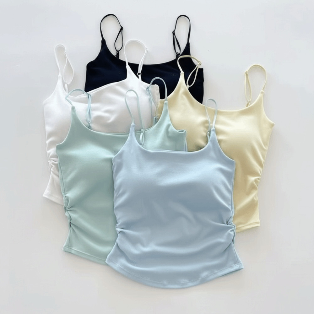 Áo Vest Saia thon gọn có đệm ly, quần áo lót đẹp