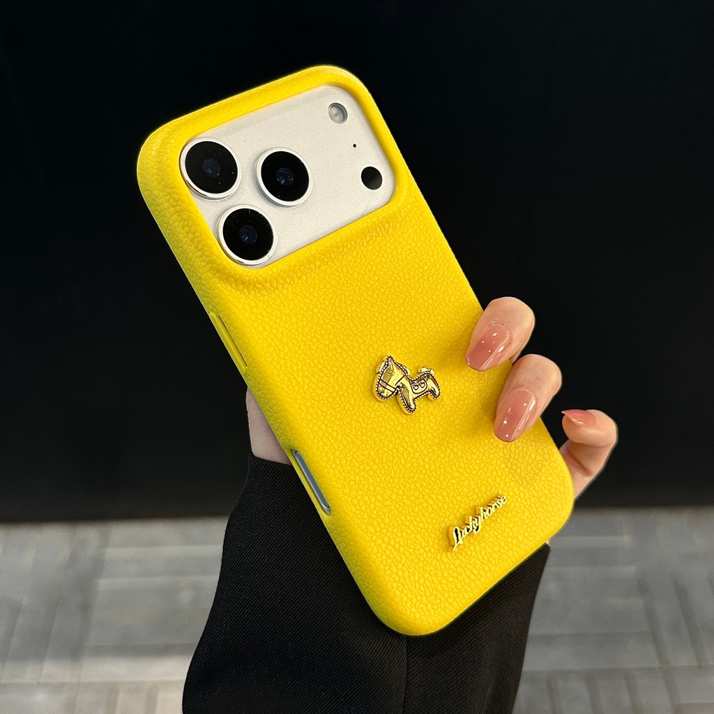 Vỏ điện thoại iPhone dành cho dòng iPhone 17 Pro Max, iPhone 17 16 15 14 13  với tông màu dopamine