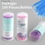 FAVORITEGOODS 100 Cái / hộp Dụng cụ bôi bàn chải vi mô, Dụng cụ mở rộng Dụng cụ bôi bàn chải vi mô chuyên nghiệp, Kích thước nhỏ dùng một lần Bàn chải vi mô có độ chính xác cao dùng một lần Nha khoa
