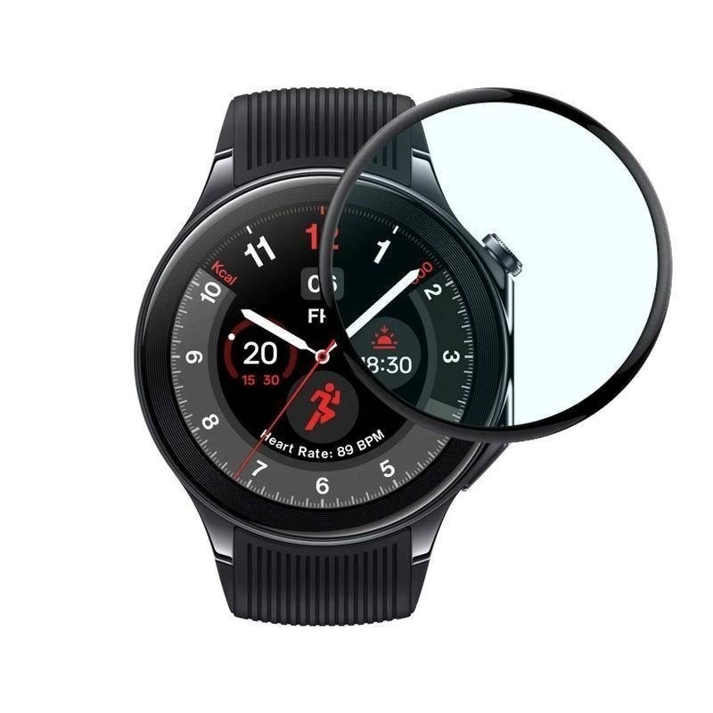 Phim Bảo Vệ Cho Garmin Forerunner 158 165 245 245M 255 255M 255S 265 265 265S 45S 945 955 965 Mặt Trời Cong Composite viền đen Bảo Vệ Màn Hình Chống Trầy Xước Phim Bảo Vệ