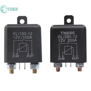 Chenlongshang Rơle dòng điện cao 200A 100A 12V 24V ô tô khởi động dòng nặng