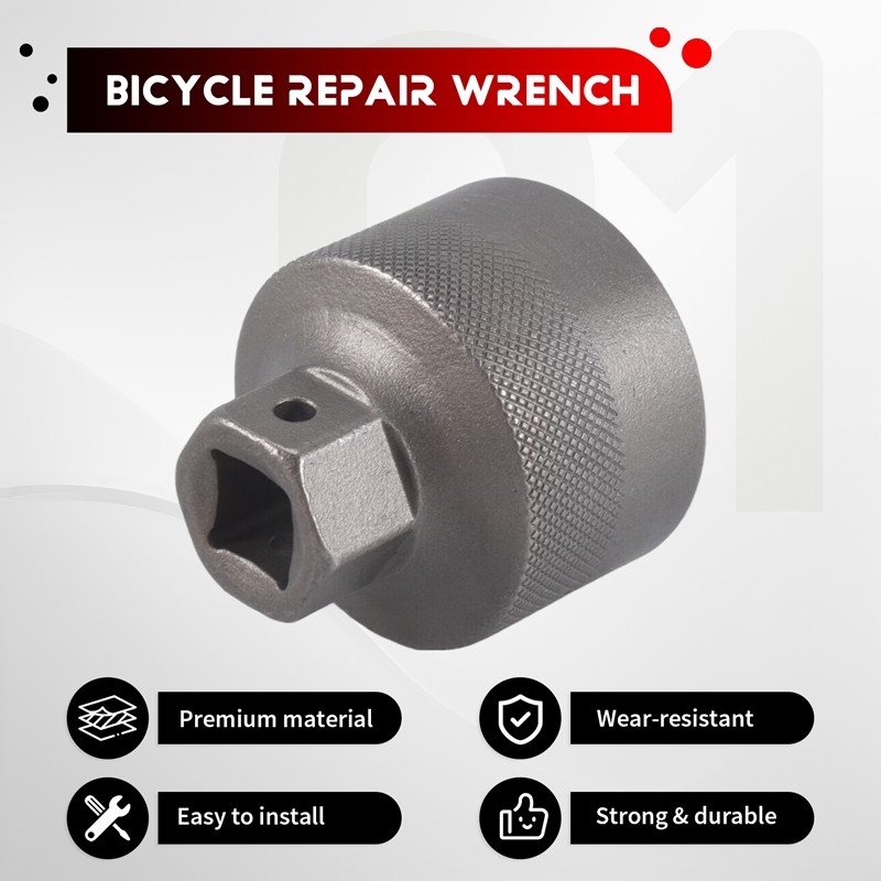 Xe Đạp Công cụ tháo lắp màu xám, phù hợp với hệ thống Hollowtech Chainset