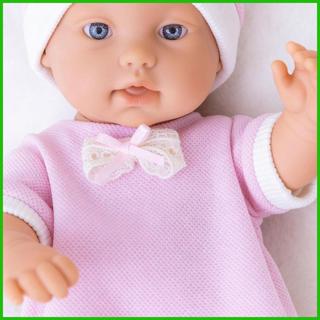 Búp bê trẻ em thực tế Cô gái 12 Inch Đồ chơi toàn thân có thể giặt được thực tế với thỏ Búp bê sinh ra cho gia đình saixit2vn