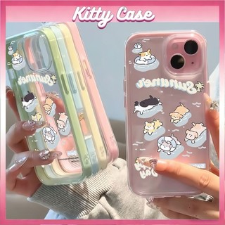 Ốp lưng 2 trong 1 viền rời cho iPhone 17/16/15/14/13/12/11 Pro Max Plus chất liệu TPU mềm mại, nhiều màu sắc hoạt hình