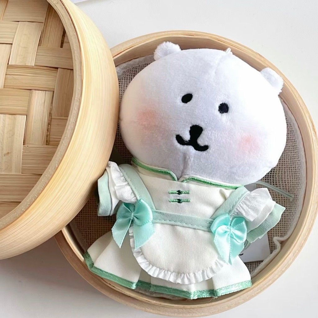 10cm Quần Áo Bé Phong Cách Trung Hoa Bóng Đầu Búp Bê Dễ Thương Quần Áo Phù Hợp Với Labubububu Búp Bê Trang Phục Phù Hợp Với 3.2