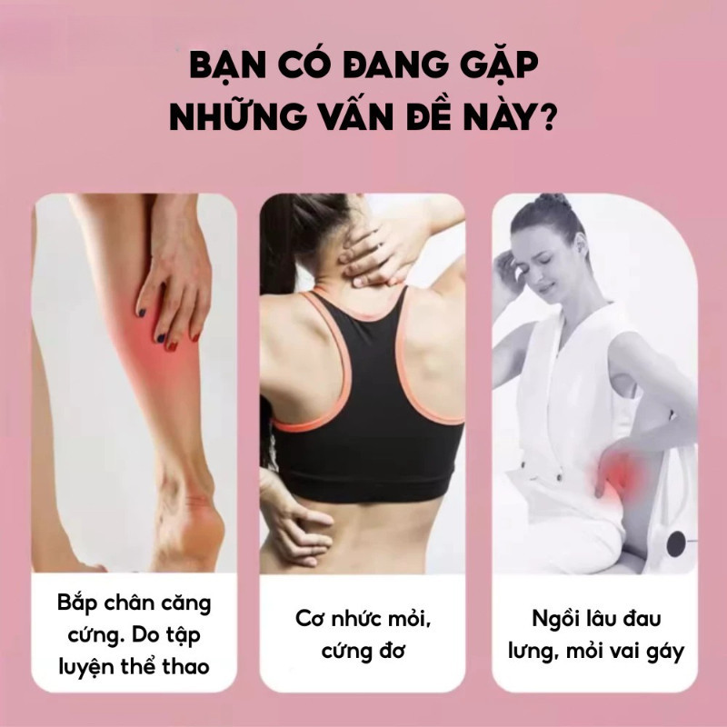 Con Lăn Massage EVA Foam Roller Gai Nhọn[45cm] -Giãn Cơ,Giảm Đau Hiệu Quả Cho Yoga, Tập Gym Tại Nhà