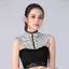 Cổ áo giả JVSUB, Cổ áo chống nắng sọc, Khăn mỏng có dây kéo