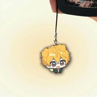 Phone Strap Anime Lucu Wind Breaker Akrilik Transparan – Gantungan HP Sakura Suou Kiryu Nirei Kawaii - PS Sakura