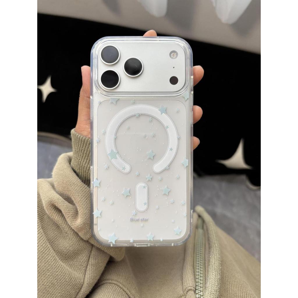 ins ngôi sao màu xanh cho iphone1516 hút 17 trường hợp điện thoại 12iphone11promax13 dễ thương 14