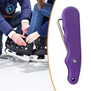 Dovewill Dây Giày Thắt Lưng Gập Lại với Móc Kéo Ren dành cho Trượt Băng Nghệ Thuật